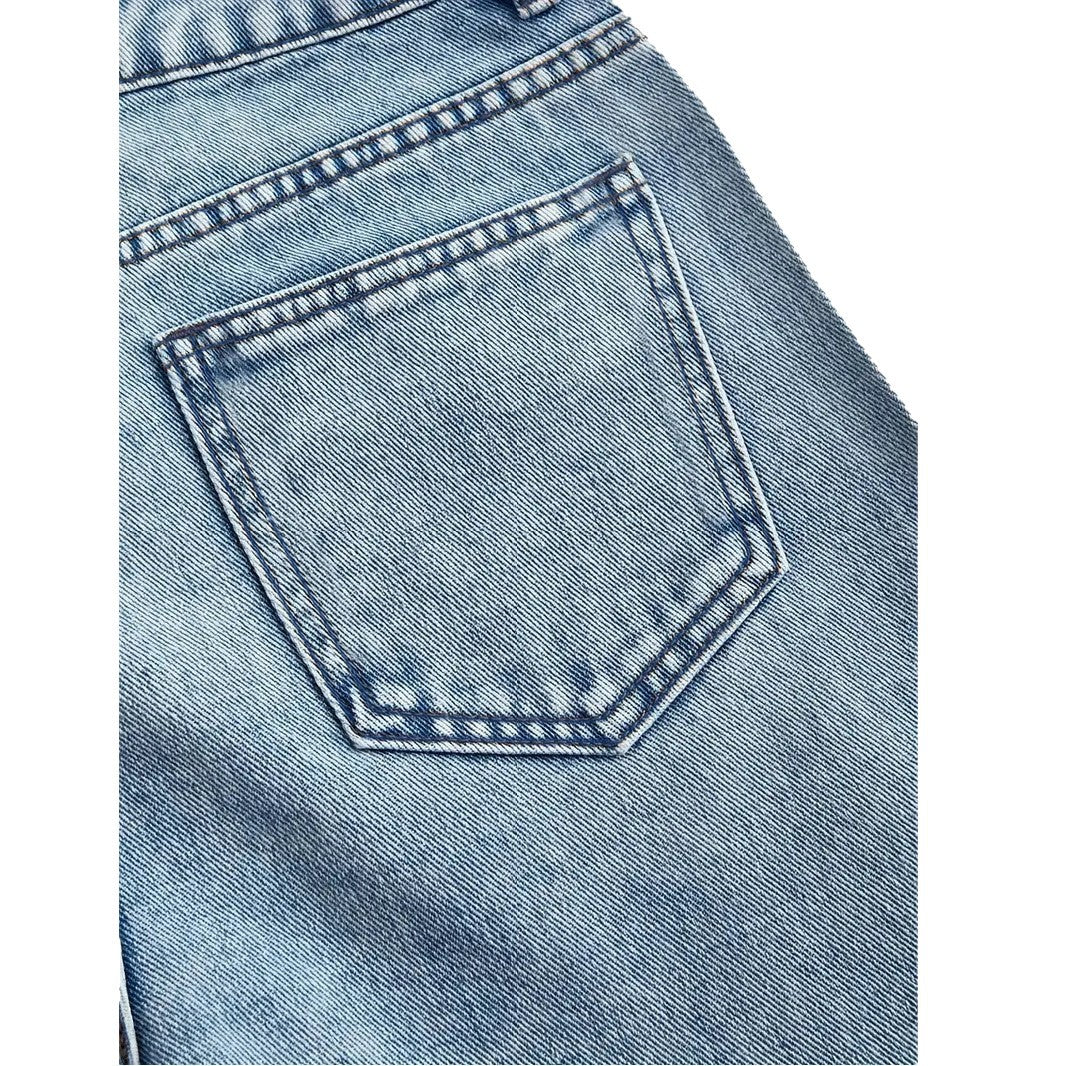 Sofie | Dames High-Waist Jeans met Wijde Pijpen