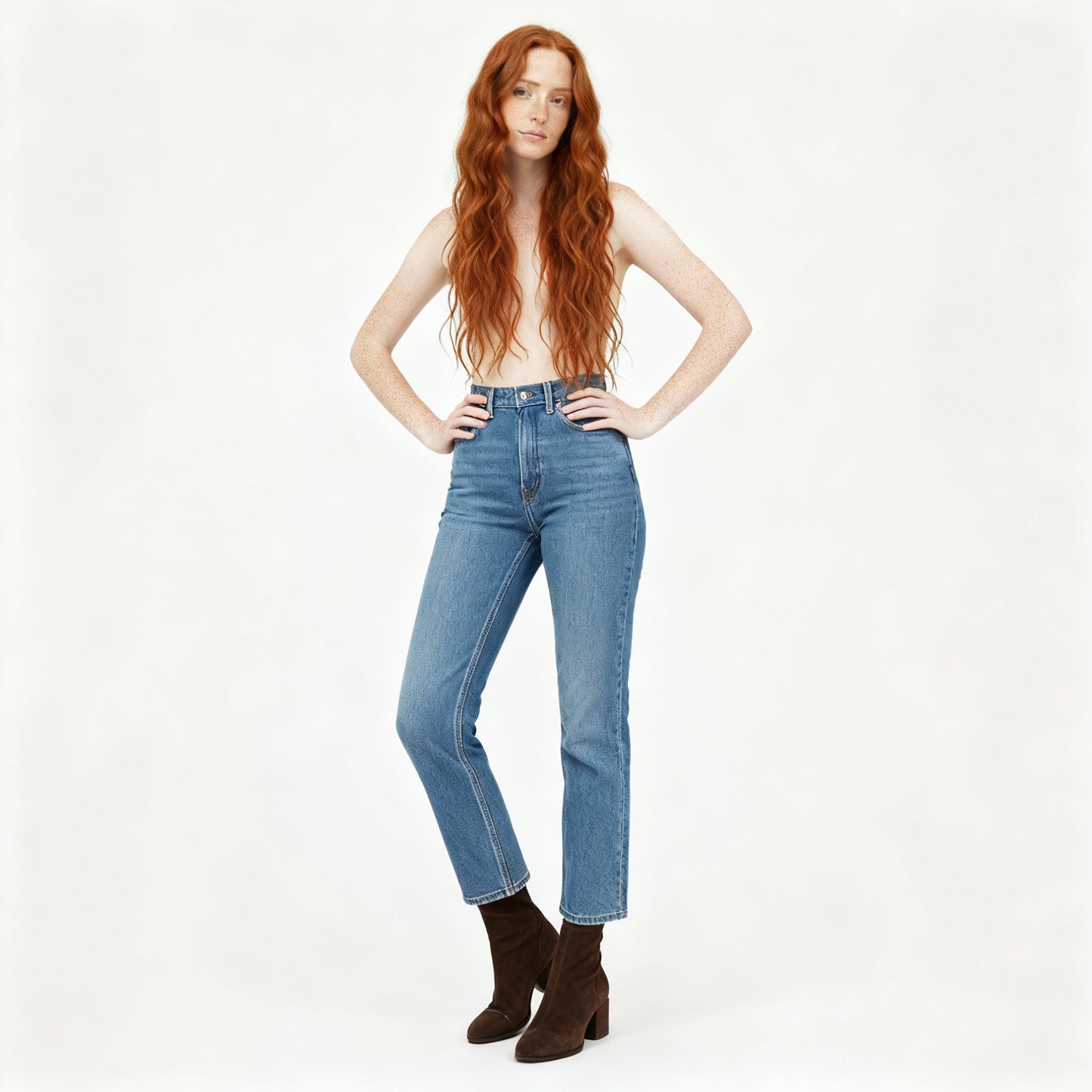 Lena | Dames Block Heel Enkellaarsjes