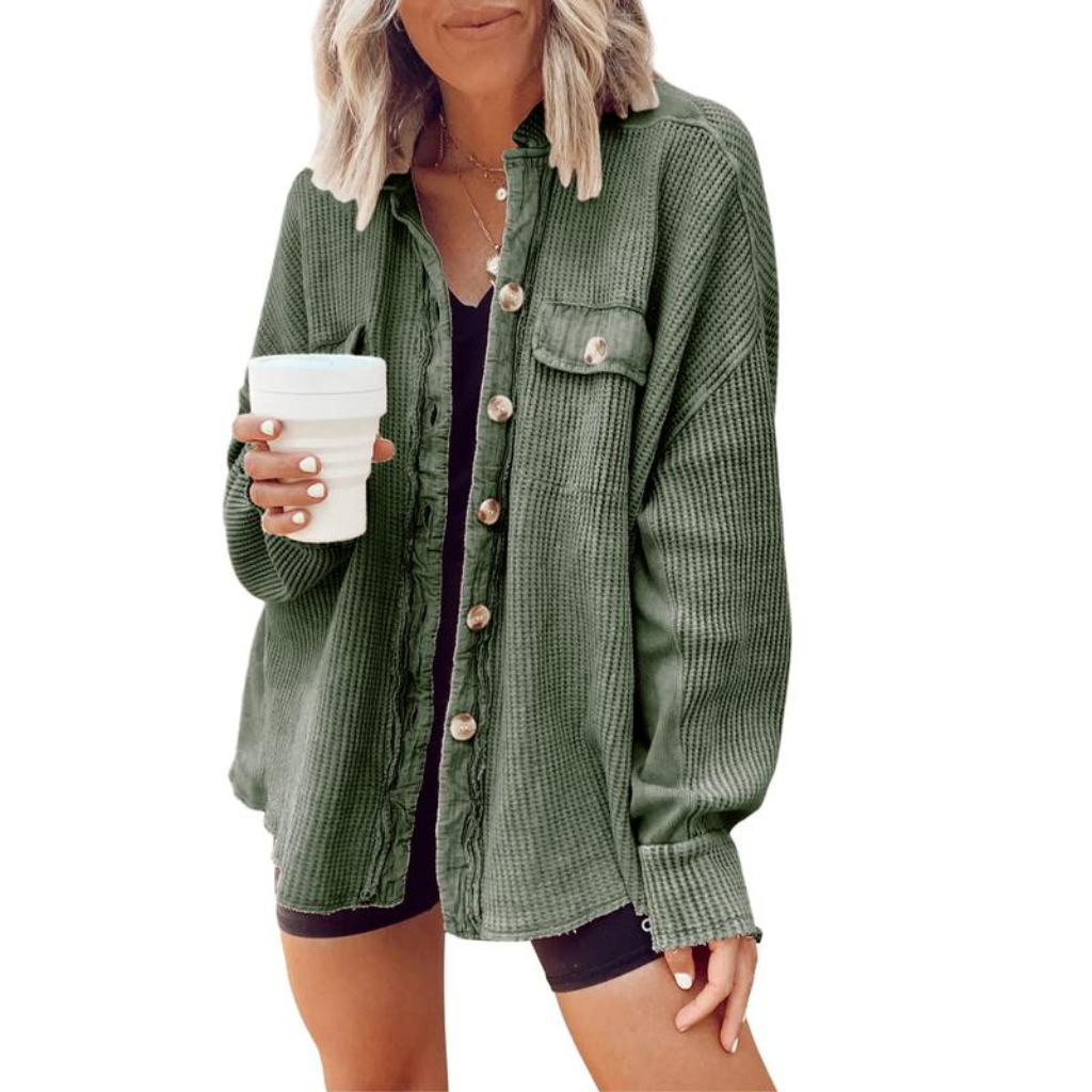 Isolde Waffle Shacket