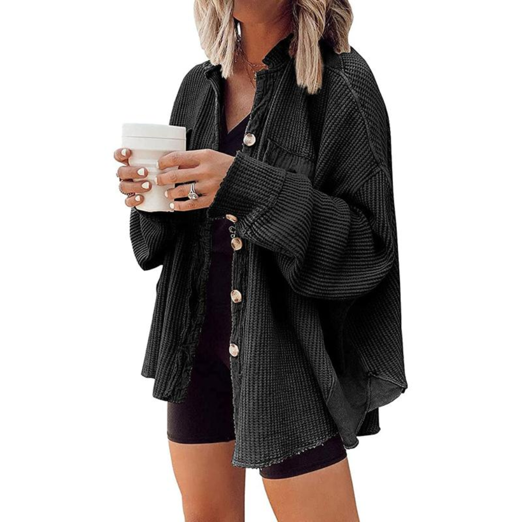Isolde Waffle Shacket
