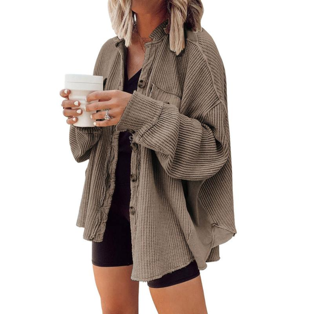 Isolde Waffle Shacket
