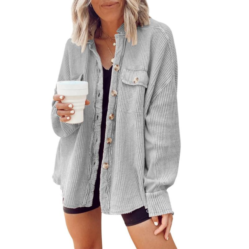 Isolde Waffle Shacket