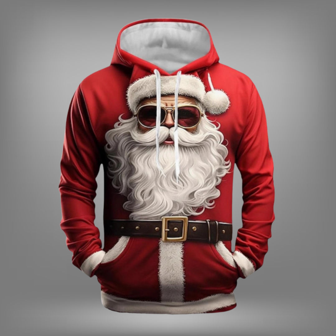 Bram | Heren Winter Santa Hoodie
