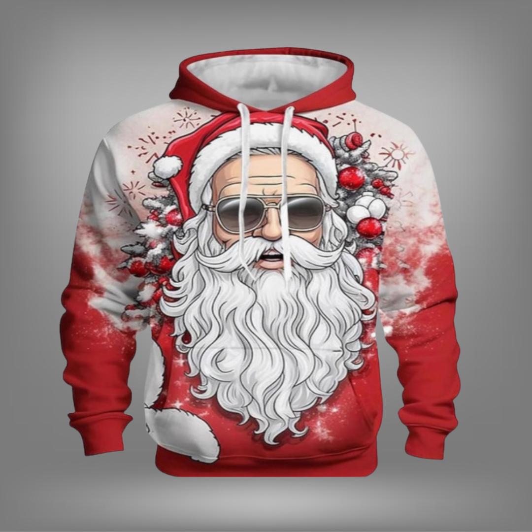 Bram | Heren Winter Santa Hoodie