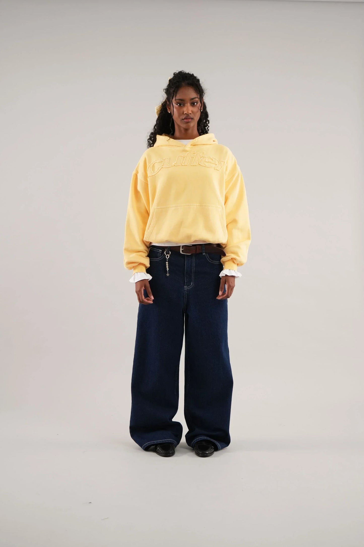 Liam Soft Lemon Hoodie