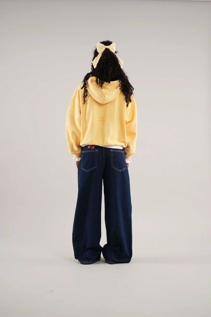 Liam Soft Lemon Hoodie