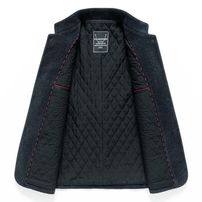 Joep | Heren Winter Gewatteerde Staande Kraag Jas