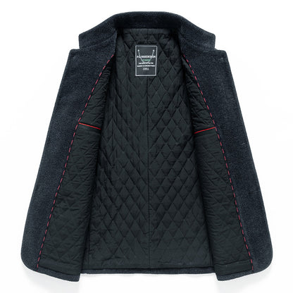 Joep | Heren Winter Gewatteerde Staande Kraag Jas