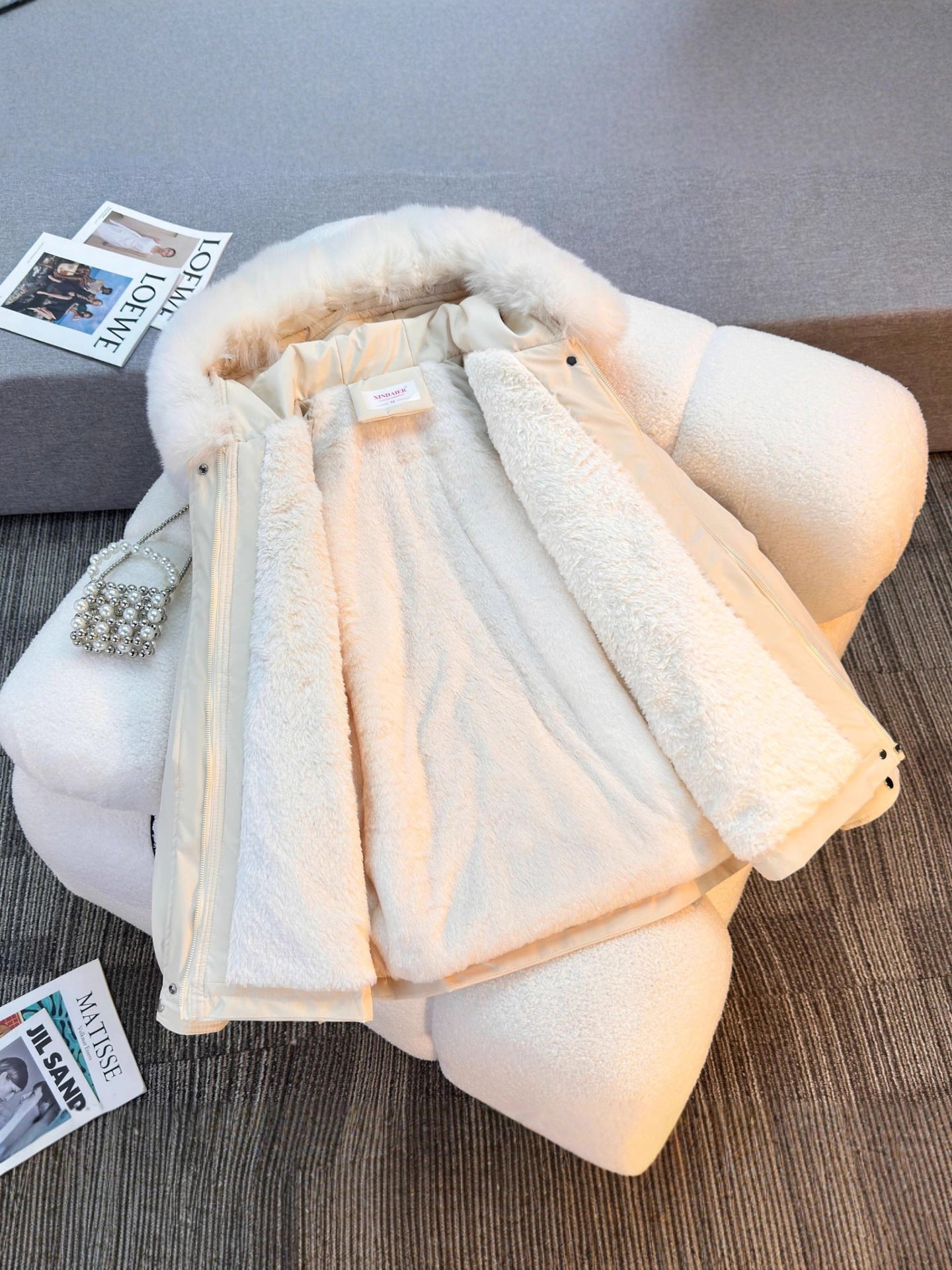 Lotte | Dames Gewatteerde Winterjas met Capuchon