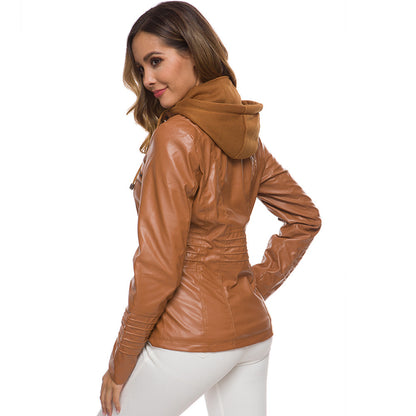 Sanne | Dames Zip-Up Jas met Capuchon