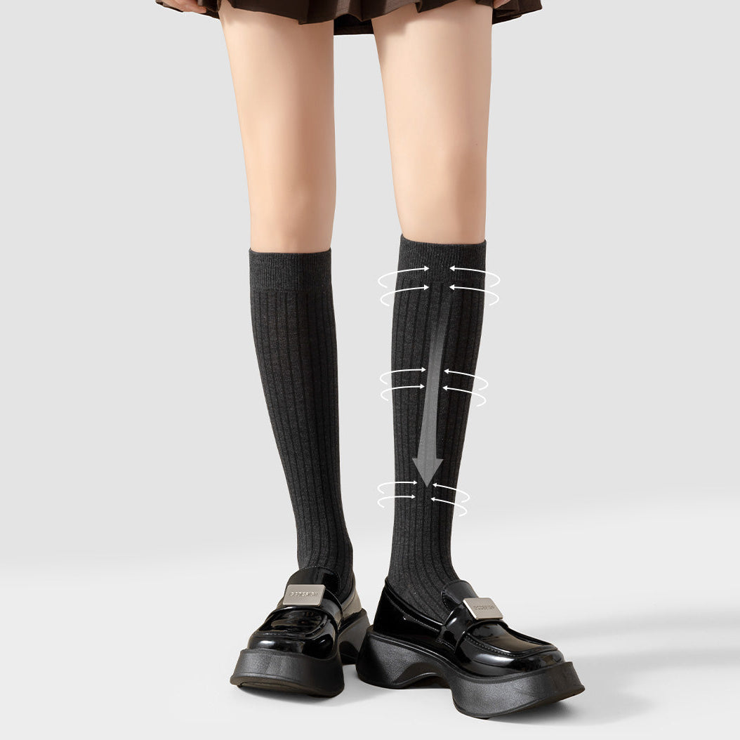 Lieke | Dames Winter Kniekousen