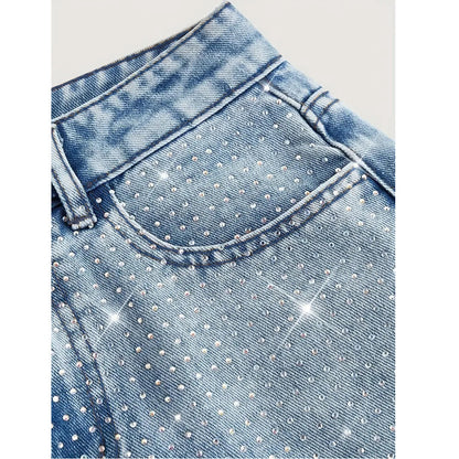 Sofie | Dames High-Waist Jeans met Wijde Pijpen