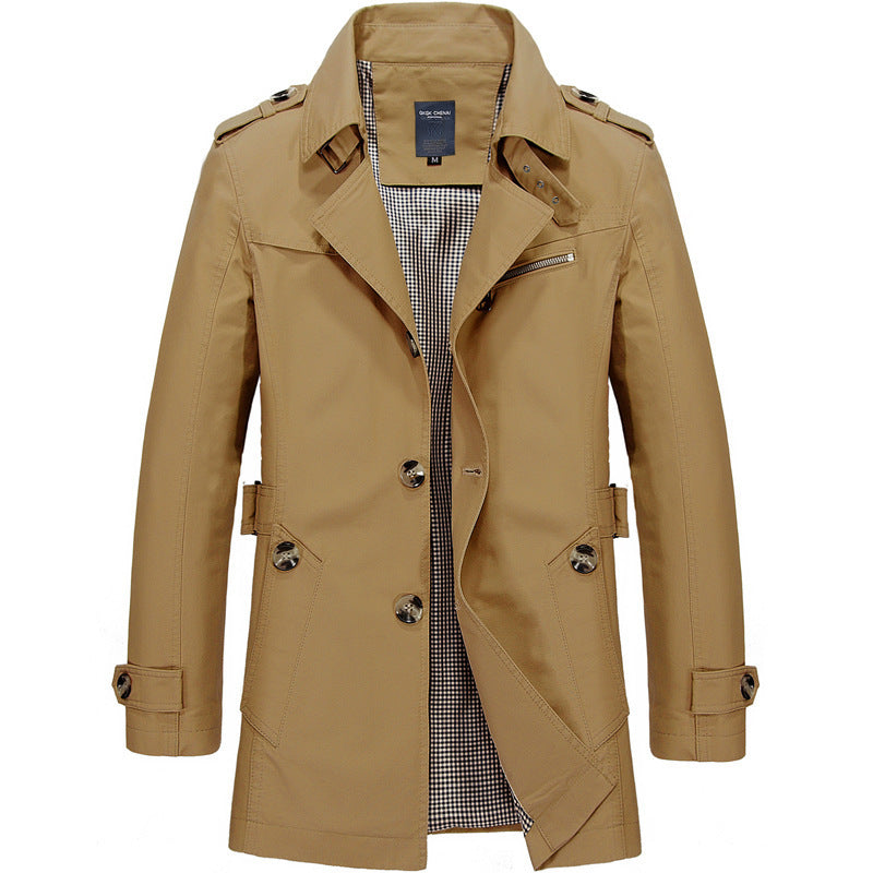 Tobias | Heren Trenchcoat