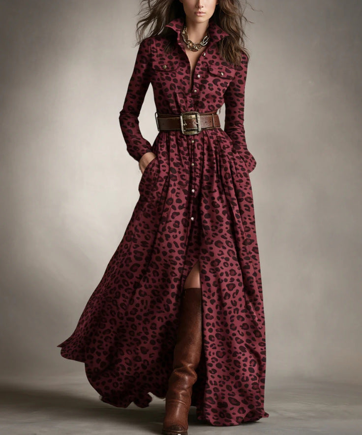 Lotte | Dames Geruite Maxi Jurk