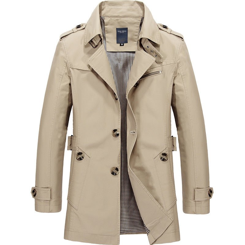 Tobias | Heren Trenchcoat