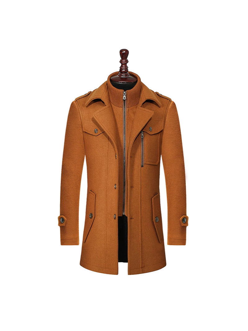 Willem | Heren Gestructureerde Winterjas