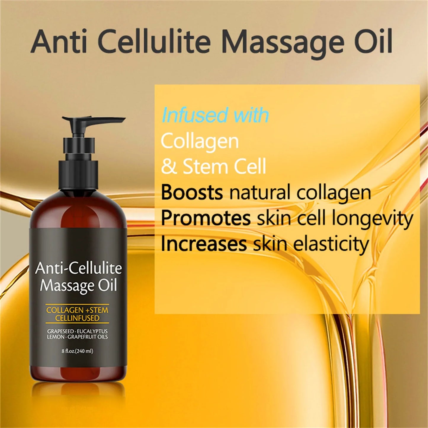 Anti-Cellulite Massaging oil