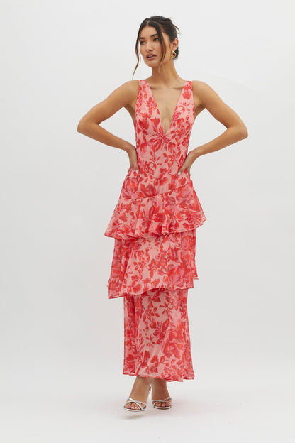 Rosa Ruffle Dress