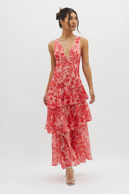 Rosa Ruffle Dress
