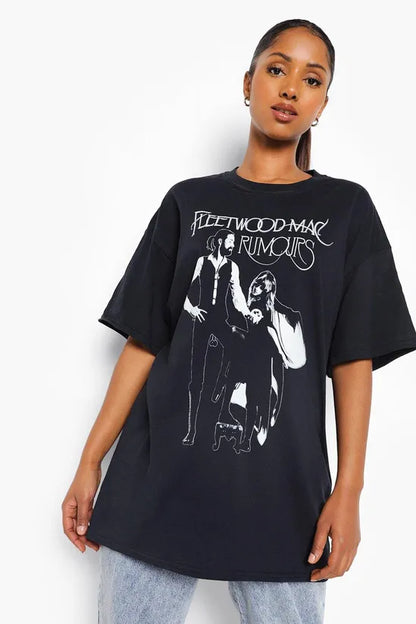 Oversized Band Maternity Tee