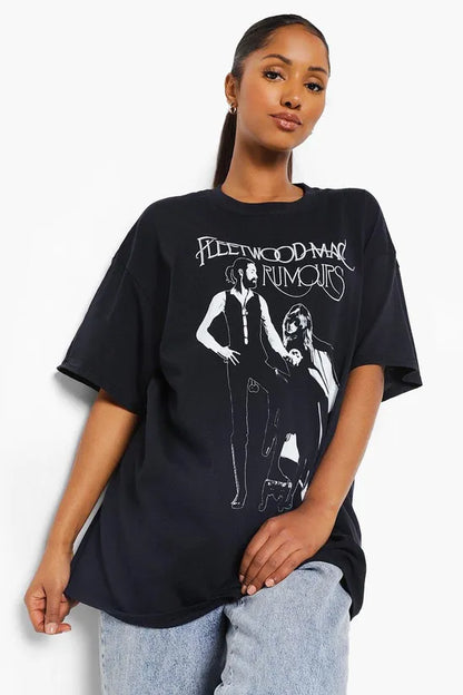 Oversized Band Maternity Tee