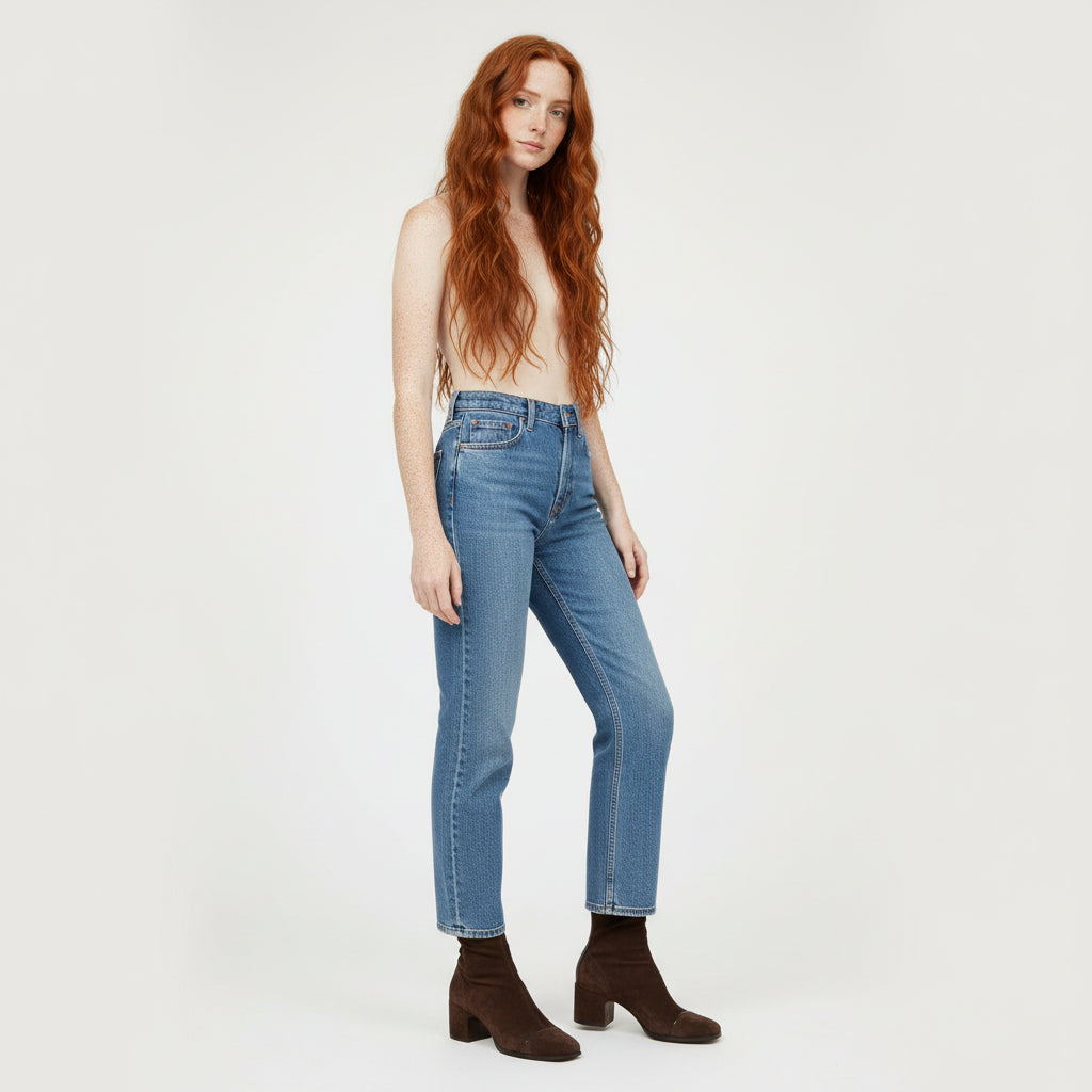 Lena | Dames Block Heel Enkellaarsjes