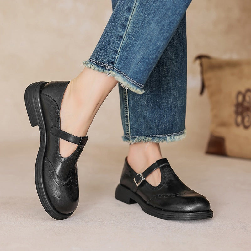 Elegante Leren Mary Janes