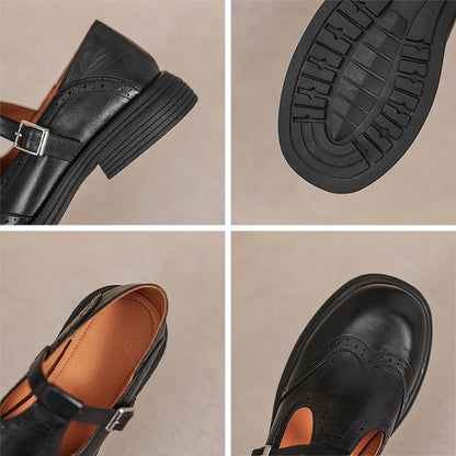 Elegante Leren Mary Janes