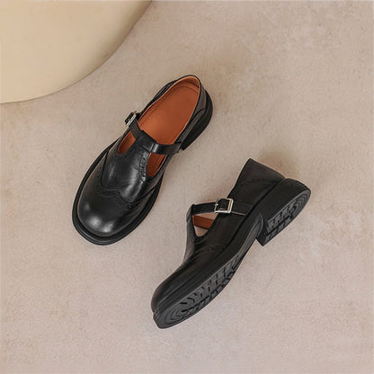 Elegante Leren Mary Janes
