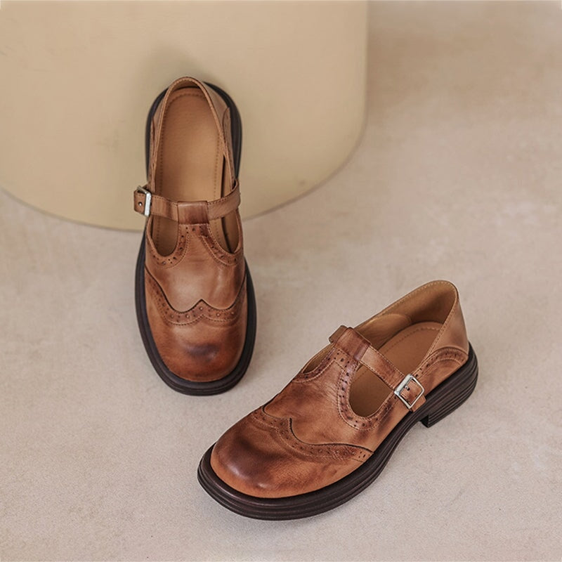Elegante Leren Mary Janes