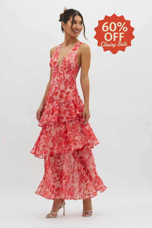 Rosa Ruffle Dress