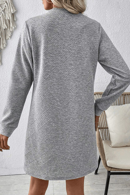 Long Sleeve Casual Knit Dress